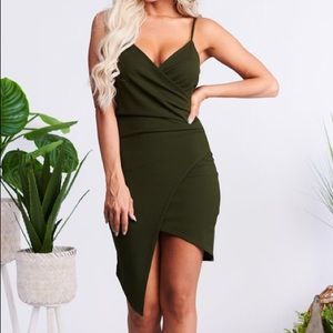 New NanaMacs Surplice Bodycon Dress